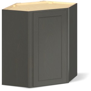 RELIABILT Parkstone II Wall Cabinet, Slate Stained, 24" W, 1 Door, Fully Assembled - 641437 | Lowe's Pro Supply